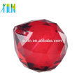 Lustres Boule de cristal rouge prismes Feng Shui Ball